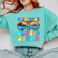 Graduation Cruise Squad Class Of 2025 Vacation Family Grad Comfort Colors Sweatshirt Chalky Mint