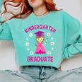 Graduation Kindergarten Last Day Of School Shirt Girls Comfort Colors Sweatshirt Chalky Mint