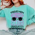 Graduation Shirt For Mom Of Twins Proud Mom Twins Tee Comfort Colors Sweatshirt Chalky Mint