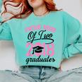 Graduation Shirt For Mom With Twins Proud Mom Of Two Comfort Colors Sweatshirt Chalky Mint