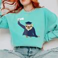 Graduation Sloth Lover T-Shirt Class Of 2019 Comfort Colors Sweatshirt Chalky Mint