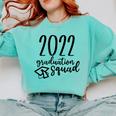 Graduation Squad Class Of 2022 Comfort Colors Sweatshirt Chalky Mint