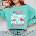 Graduation T Shirt For Mom Proud Mama Of 2018 Senior Tee Comfort Colors Sweatshirt Chalky Mint