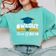 Graduation T Shirt WeOut Class Of 2018 Tee Comfort Colors Sweatshirt Chalky Mint