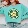 I Hate People Saying For Introverts Comfort Colors Sweatshirt Chalky Mint