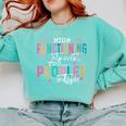 High Functioning Introvert Too Peopley Outside Comfort Colors Sweatshirt Chalky Mint