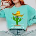 High School College Graduate Graduation Comfort Colors Sweatshirt Chalky Mint