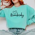 Homebody At Home Lets Stay Home Introvert Comfort Colors Sweatshirt Chalky Mint Homebody At Home Lets Stay Home Introvert Comfort Colors Sweatshirt Chalky Mint
