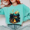 Id Rather Be Camping Great Outdoors Love Glamping Introvert Comfort Colors Sweatshirt Chalky Mint Id Rather Be Camping Great Outdoors Love Glamping Introvert Comfort Colors Sweatshirt Chalky Mint