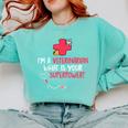 I'm A Veterinarian Vet Student Graduation Comfort Colors Sweatshirt Chalky Mint