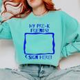 Interactive Preschool Graduation T Shirt Comfort Colors Sweatshirt Chalky Mint