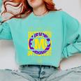 Intersex Emo Introvert Pride Trendy Mystic Teen Goth Style Comfort Colors Sweatshirt Chalky Mint