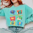Introvert Anti People Antisocial Social Media Meme Lovers Comfort Colors Sweatshirt Chalky Mint