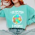 Introvert Baking Dessert Foodie For Baker Pastry Chef Comfort Colors Sweatshirt Chalky Mint