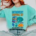 Introvert Book Lover Introvert Survival Kit Comfort Colors Sweatshirt Chalky Mint Introvert Book Lover Introvert Survival Kit Comfort Colors Sweatshirt Chalky Mint