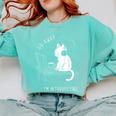 Introvert Cat With Coffee On Computer Antisocial Emo Goth Comfort Colors Sweatshirt Chalky Mint Introvert Cat With Coffee On Computer Antisocial Emo Goth Comfort Colors Sweatshirt Chalky Mint