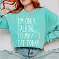 Introvert Cat Lover Kitten Kitty Cat Mom Cat Dad Pet Lover Comfort Colors Sweatshirt Chalky Mint Introvert Cat Lover Kitten Kitty Cat Mom Cat Dad Pet Lover Comfort Colors Sweatshirt Chalky Mint