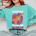 Introvert Singers Singing Sad Song Classical Music Lovers Comfort Colors Sweatshirt Chalky Mint Introvert Singers Singing Sad Song Classical Music Lovers Comfort Colors Sweatshirt Chalky Mint