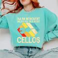 Im An Introvert Unless You Talk About Cellos Comfort Colors Sweatshirt Chalky Mint Im An Introvert Unless You Talk About Cellos Comfort Colors Sweatshirt Chalky Mint