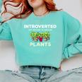 Introverted Comfort Colors Sweatshirt Chalky Mint
