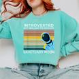 Introverted But Willing To Discuss Sanctuary Moon Comfort Colors Sweatshirt Chalky Mint Introverted But Willing To Discuss Sanctuary Moon Comfort Colors Sweatshirt Chalky Mint