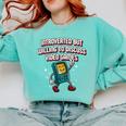 Introverted But Willing To Discuss Video Games Introvert Comfort Colors Sweatshirt Chalky Mint Introverted But Willing To Discuss Video Games Introvert Comfort Colors Sweatshirt Chalky Mint