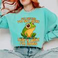Introverts Thats What Im Doing Just Pretends Comfort Colors Sweatshirt Chalky Mint