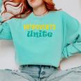 Introverts Unite I Introvert Comfort Colors Sweatshirt Chalky Mint Introverts Unite I Introvert Comfort Colors Sweatshirt Chalky Mint