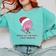 Jingle All The Way Away From Me This Christmas For Introvert Comfort Colors Sweatshirt Chalky Mint Jingle All The Way Away From Me This Christmas For Introvert Comfort Colors Sweatshirt Chalky Mint