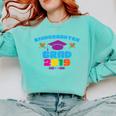 Kids Kindergarten Grad 2019 Graduation T-Shirt Comfort Colors Sweatshirt Chalky Mint