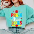 Kids Pre-K Grad 2025 Preschool Graduation 2025 Comfort Colors Sweatshirt Chalky Mint