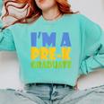 Kids Pre-K Graduate Shirt For Graduation 2018 Comfort Colors Sweatshirt Chalky Mint