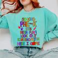 Kids So Long Kindergarten Here I Come Pre-K Graduation Graduate Comfort Colors Sweatshirt Chalky Mint