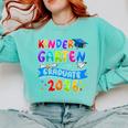 Kindergarten Graduate Kindergarten Class Of 2026 Graduation Comfort Colors Sweatshirt Chalky Mint