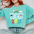 Kindergarten Graduation 2018 Last Day Of School Comfort Colors Sweatshirt Chalky Mint