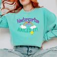 Kindergarten Graduation Nailed It Kids 2021 Comfort Colors Sweatshirt Chalky Mint