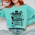 Kindergarten Graduation Quarantine Kindergarten Graduate Comfort Colors Sweatshirt Chalky Mint