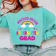 Kindergarten Graduation Shirt Mom For Girl Graduate Tee Comfort Colors Sweatshirt Chalky Mint