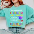 Last Days Of Kindergarten Graduation 2025 Graduate Boys Girl Comfort Colors Sweatshirt Chalky Mint