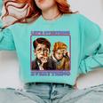 Let's Overthink Everything Shirt Antisocial Introvert Comfort Colors Sweatshirt Chalky Mint
