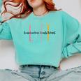 Licensed Marriage And Family Therapist LMFT Graduation Comfort Colors Sweatshirt Chalky Mint