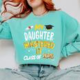 Masters Graduation My Daughter Mastered It Class Of 2025 Comfort Colors Sweatshirt Chalky Mint