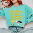 Master's Thesis Passed Goal Digger Master's Graduation Comfort Colors Sweatshirt Chalky Mint