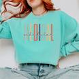 Medical Scheduler Healthcare Worker Appreciation Graduation Comfort Colors Sweatshirt Chalky Mint