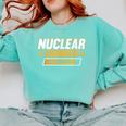 Nuclear Engineer In Progress Engineer Graduation Comfort Colors Sweatshirt Chalky Mint