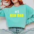 Nurse BSN Student Graduate Dad Nursing Graduation Comfort Colors Sweatshirt Chalky Mint