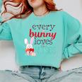 Nurse LPN RN CNA Easter Graduation Nursing 2021 Comfort Colors Sweatshirt Chalky Mint