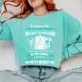 Nursing School Graduation Inherited RN LPN Nurse Grad 2021 Comfort Colors Sweatshirt Chalky Mint
