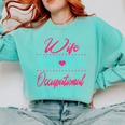 Occupational Therapist OT Therapy Mom Wife Graduation Comfort Colors Sweatshirt Chalky Mint