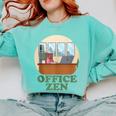 Office Zen Introvert Office Staff Secretary Employee Admin Comfort Colors Sweatshirt Chalky Mint Office Zen Introvert Office Staff Secretary Employee Admin Comfort Colors Sweatshirt Chalky Mint